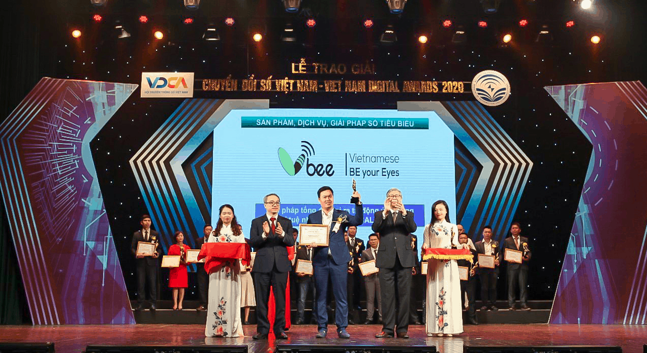 Vbee được vinh danh tại Vietnam Digital Awards 2020 với AICall Center 48