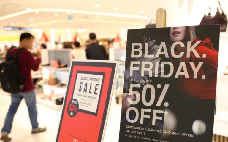 Black Friday là lễ hội mua sắm xuất phát từ Hoa Kỳ