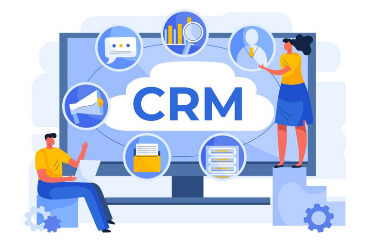 Phần mềm quản lý CRM được sử dụng để xây dựng và quản lý các mối quan hệ khách hàng (Nguồn: Freepik)