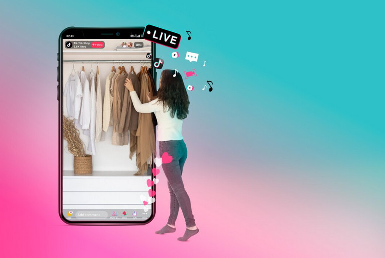 TikTok Shop Affiliate là một hình thức marketing, trong đó các nhánh nhận hoa hồng dựa trên doanh số bán hàng (Nguồn: Freepik)